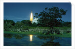 Space Shuttle Challenger Launching by Anonymous