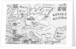 Map of Europe Shortly Before German Invasion of Poland by Anonymous