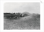 Soldiers Backing Up Tank by Anonymous