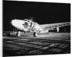 Howard Hughes Lockheed 14 Super Electra on Runway by Anonymous