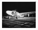 Howard Hughes Lockheed 14 Super Electra on Runway by Anonymous