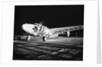 Howard Hughes Lockheed 14 Super Electra on Runway by Anonymous