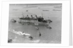 Leviathan Entering Harbor by Anonymous