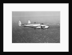 Howard Hughes' Lockheed 14 Super Electra over New York City by Anonymous