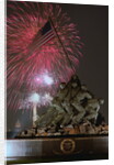 Fireworks Exploding Over Memorial by Anonymous