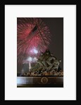 Fireworks Exploding Over Memorial by Anonymous