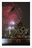 Fireworks Exploding Over Memorial by Anonymous