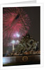 Fireworks Exploding Over Memorial by Anonymous