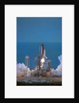 Space Shuttle Challenger Lifting Off by Anonymous