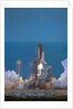 Space Shuttle Challenger Lifting Off by Anonymous