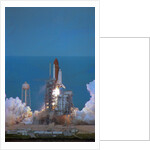 Space Shuttle Challenger Lifting Off by Anonymous