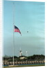 Space Center Lowering Flag by Anonymous