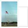 Space Center Lowering Flag by Anonymous