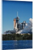 Challenger Space Shuttle Preparing for Liftoff by Anonymous