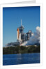 Challenger Space Shuttle Preparing for Liftoff by Anonymous