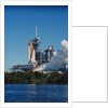 Challenger Space Shuttle Preparing for Liftoff by Anonymous