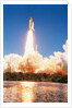 Challenger Space Shuttle Lifting Off by Anonymous