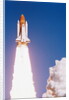 Challenger Space Shuttle Lifting Off by Anonymous