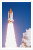 Challenger Space Shuttle Lifting Off by Anonymous