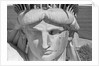 Detail of the Face of Statue of Liberty by Anonymous