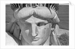 Detail of the Face of Statue of Liberty by Anonymous