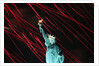 Fireworks Surrounding Statue of Liberty by Anonymous