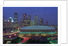 Aerial View of the Minneapolis Metrodome Before World Series by Anonymous
