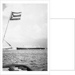 Ship Anchored at Shore by Anonymous