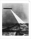 Composite Picture of Zeppelin Over Yarmouth by Anonymous