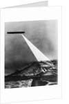 Composite Picture of Zeppelin Over Yarmouth by Anonymous