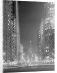 Columbus Circle Toward Empire State Building by Anonymous