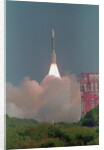Air Force Delta Rocket Shooting Into Orbit by Anonymous