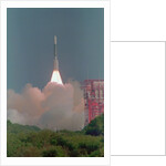 Air Force Delta Rocket Shooting Into Orbit by Anonymous