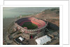 Aerial View of Earthquake Damaged Stadium by Anonymous