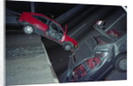 Automobiles Trapped on Bridge by Anonymous