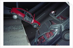 Automobiles Trapped on Bridge by Anonymous