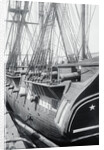 USSConstitution Displaying Its Rigging by Anonymous