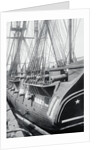 USSConstitution Displaying Its Rigging by Anonymous