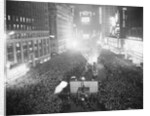 Times Square on New Years by Anonymous
