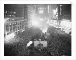 Times Square on New Years by Anonymous