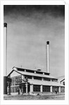 Power Plant with Two Smokestacks by Anonymous