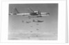 Military Airplanes in Flight by Anonymous