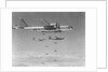 Military Airplanes in Flight by Anonymous