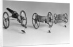 Flea Pulling Miniature Chariot by Anonymous