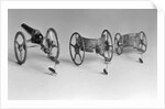 Flea Pulling Miniature Chariot by Anonymous