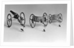 Flea Pulling Miniature Chariot by Anonymous