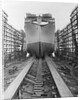 Ship in Building Yard by Anonymous