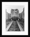 Ship in Building Yard by Anonymous