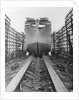 Ship in Building Yard by Anonymous