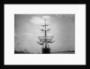 Frontal View of a Sailing Yacht by Anonymous